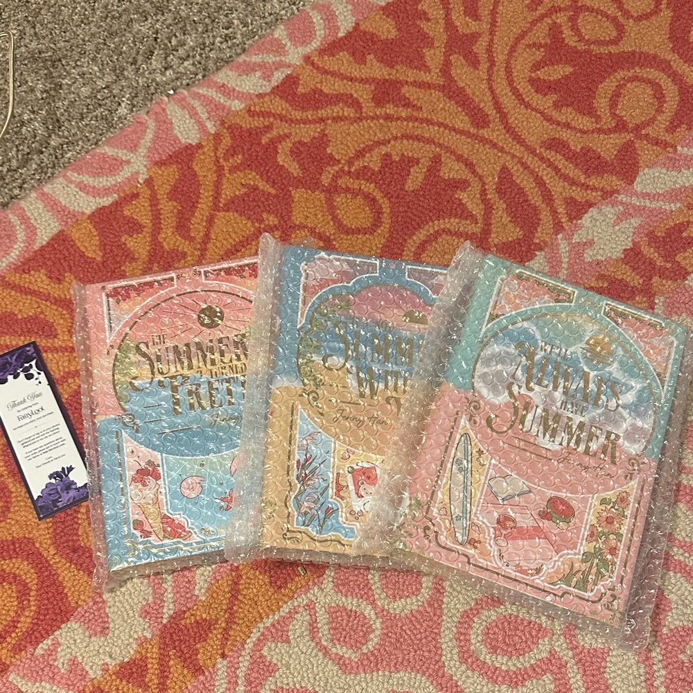 NEW Fairyloot Mortal Editions The Summer I Turned Pretty Hardback Set of 3 - Picture 2 of 8